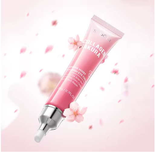 Contorno de Ojos Sakura Colágeno Reafirmante (20g) – Hidratación y Juventud para tu Mirada
